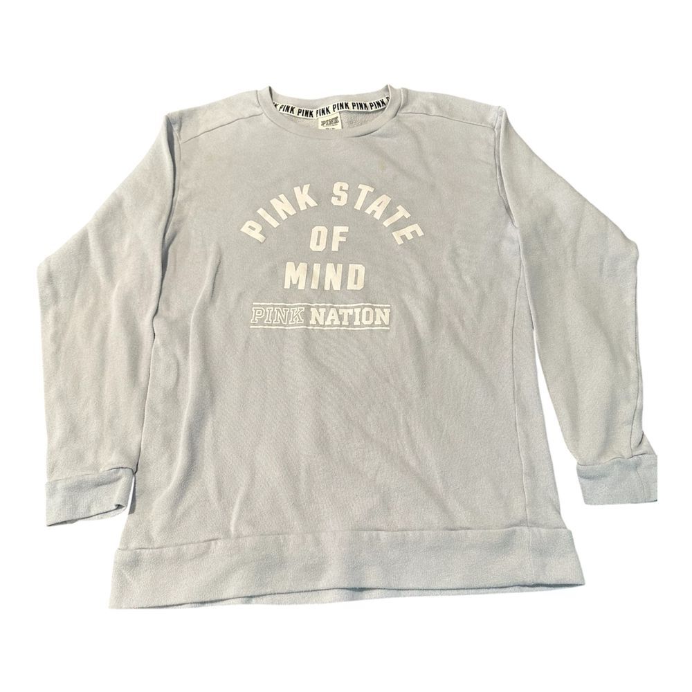 'Pink'‎ Pink State of Mind. Pink Nation. Pullover Sweater. Size XS